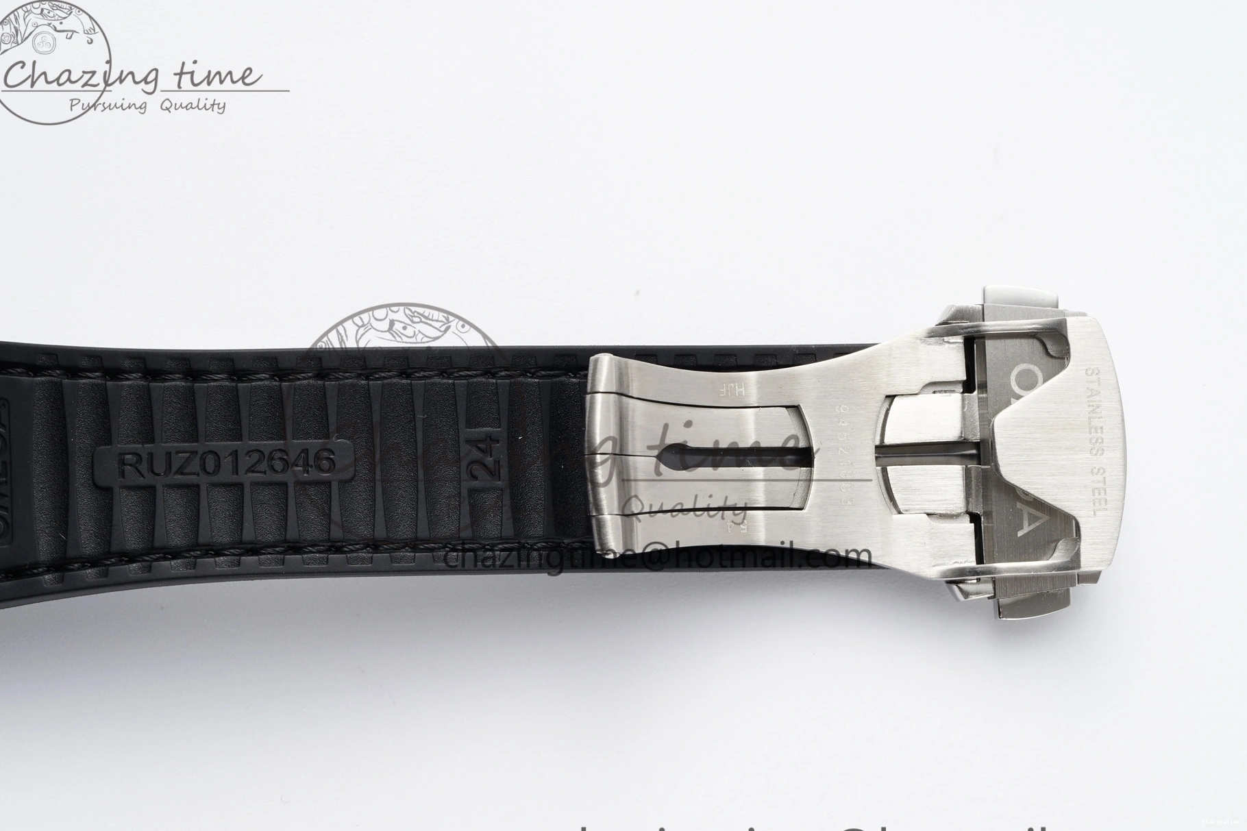 0426 Constellation Black Ceramic SS SBF 1:1 Best Edition Black Dial on Black Gummy Strap A8900 Super Clone TimelessDesign 7798